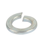 Galvanized Iron (G.I.) Spring Lock Washers 6–32 mm – Anti-Loosening Split Washers for Vibrating Assemblies, Construction, Automotive and Industrial Fastening, All Popular Sizes in Stock